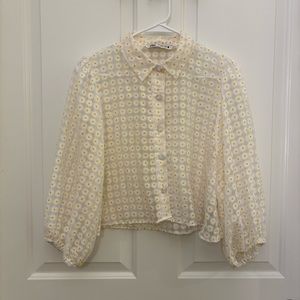Zara Organza Shirt